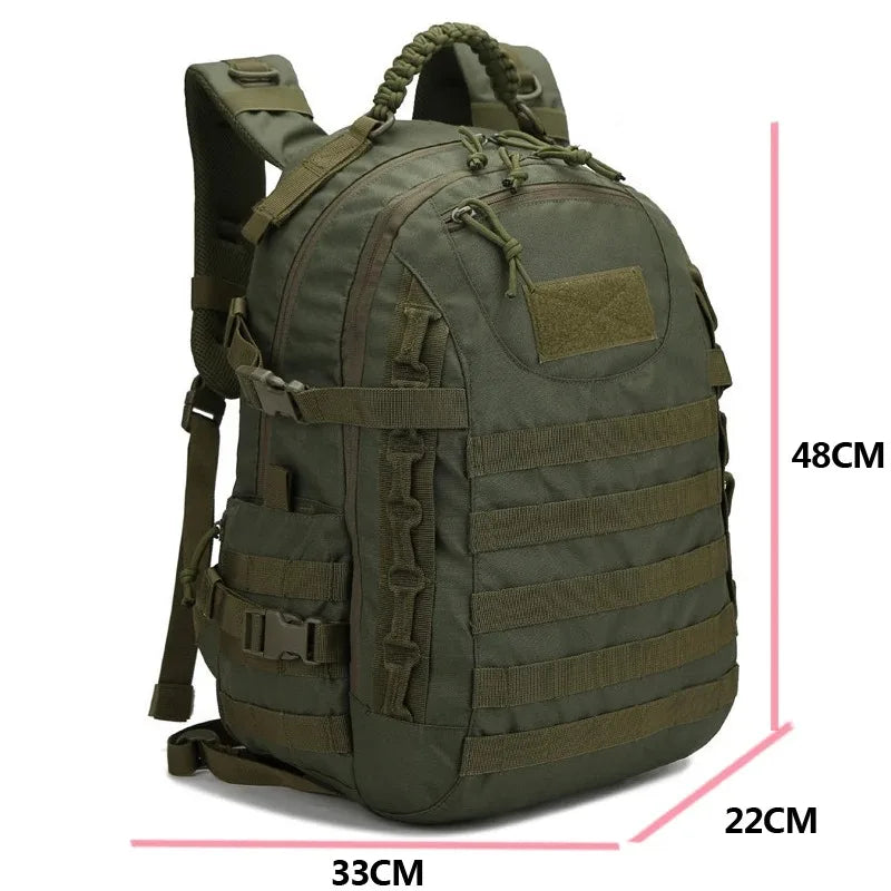 Sac à Dos Tactique 35L pour Camping, Chasse, et Sports Extérieurs – Grand Sac à Dos avec Cadre Externe BLACKBEARD OUTDOOR INDUSTRIES