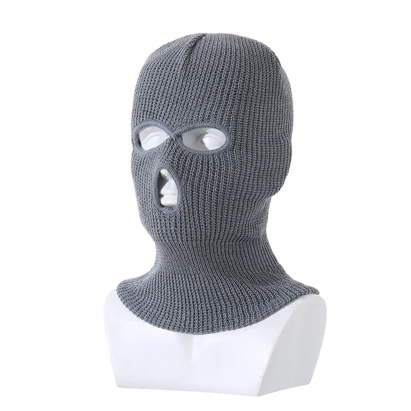 Balaclava cagoule trois trous en fibre acrylique Ma boutique