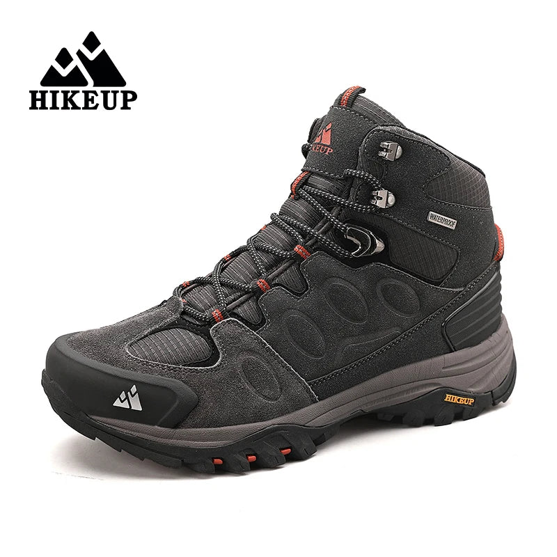 Bottes de Randonnée Hautes pour Homme – Chaussures Outdoor d’Hiver, Lacets, Antidérapantes, Confortables et Chaudes, Idéales pour Trekking et Activités Sportives - BLACKBEARD OUTDOOR INDUSTRIES