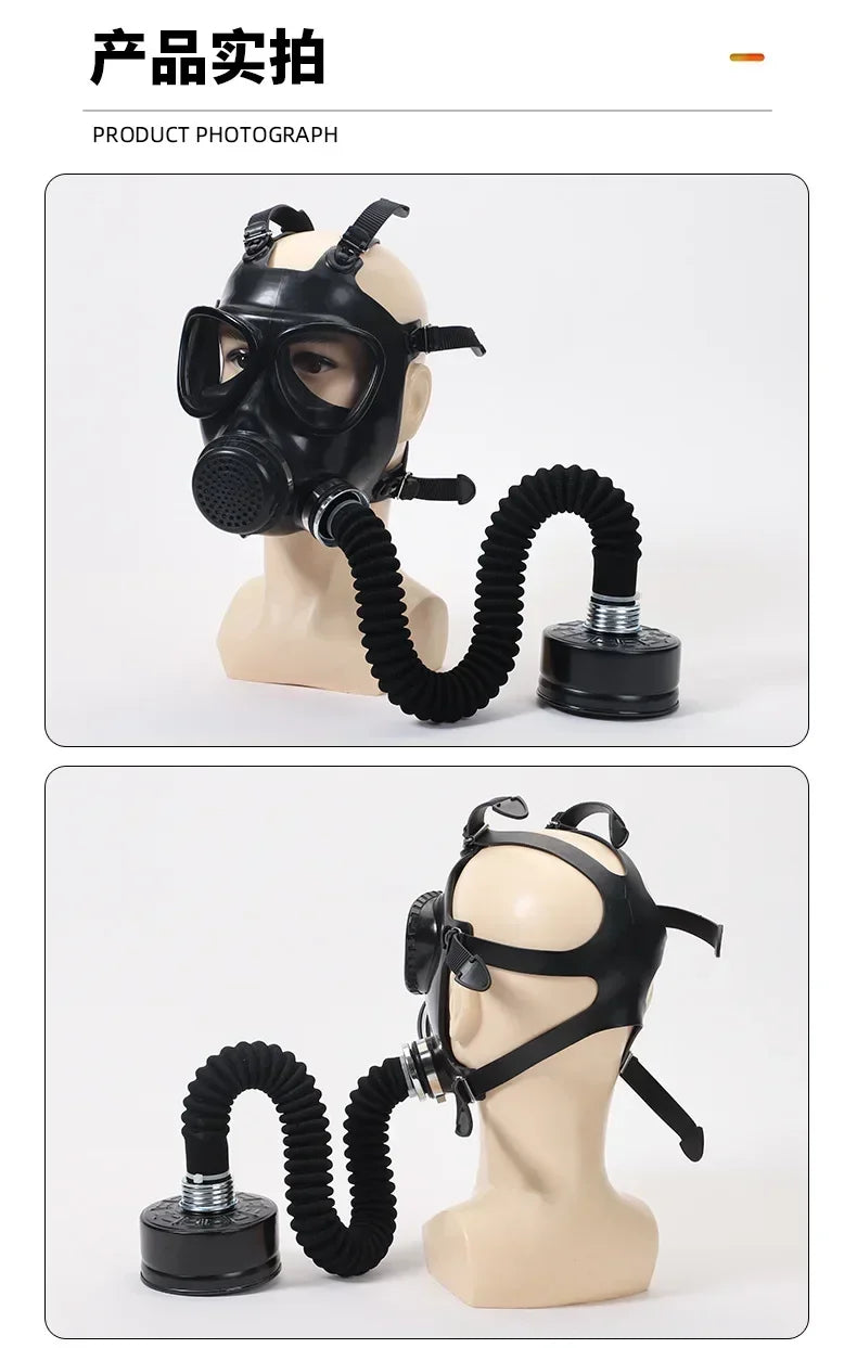 Masque Anti-Gaz et Fumée MF11B – Masque de Formation pour Urgences et Activités Extérieures BLACKBEARD OUTDOOR INDUSTRIES