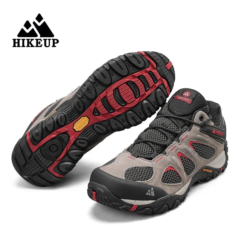 Chaussures de Randonnée Homme HIKEUP – Respirantes, Antidérapantes, Splashproof – Trekking, Chasse, Escalade - BLACKBEARD OUTDOOR INDUSTRIES