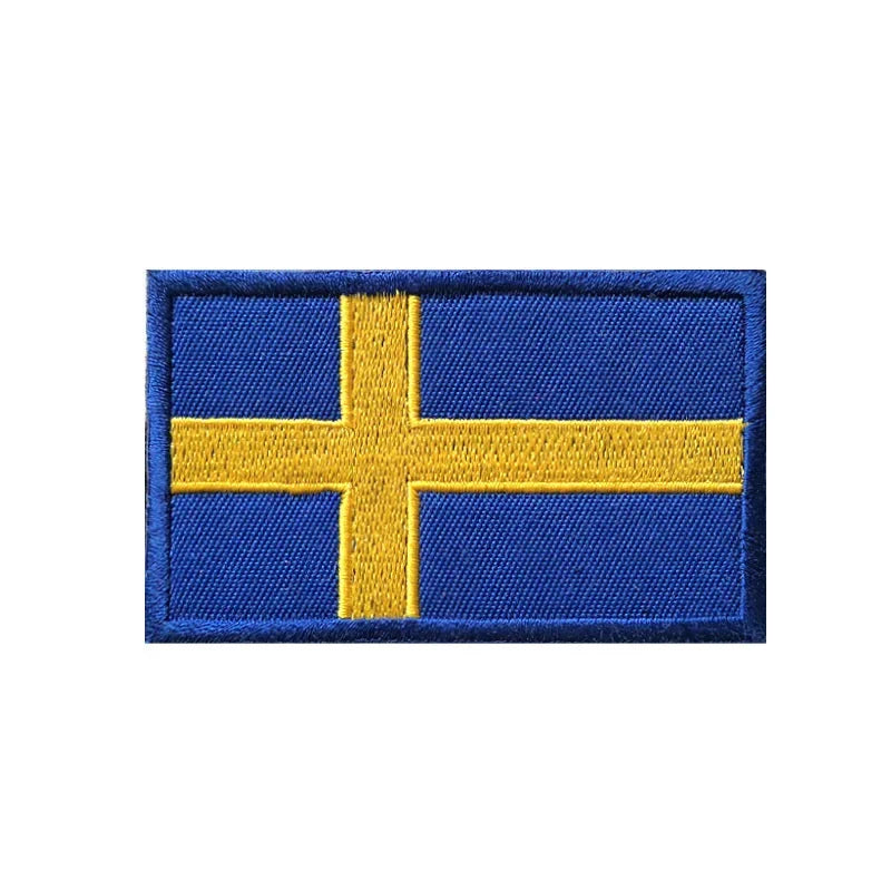 Patch Brodé Drapeau – international | Patch Militaire Tactique Velcro - BLACKBEARD OUTDOOR INDUSTRIES
