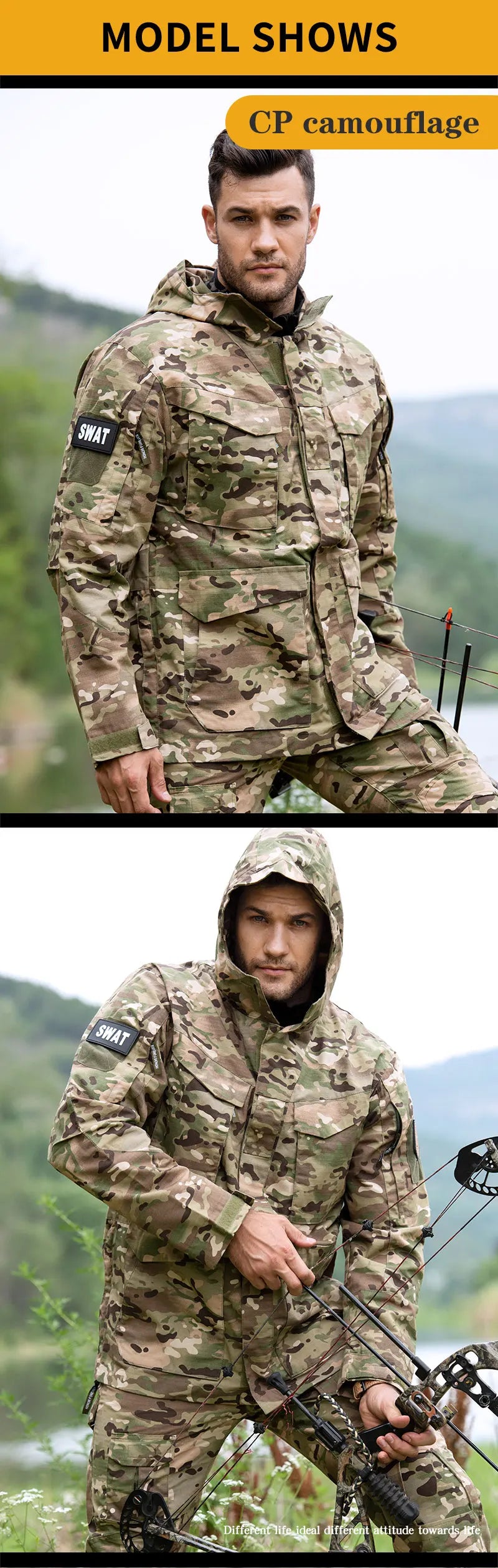 Veste Tactique Homme M65 | HAN WILD – Imperméable, Coupe-Vent, Multifonction - BLACKBEARD OUTDOOR INDUSTRIES