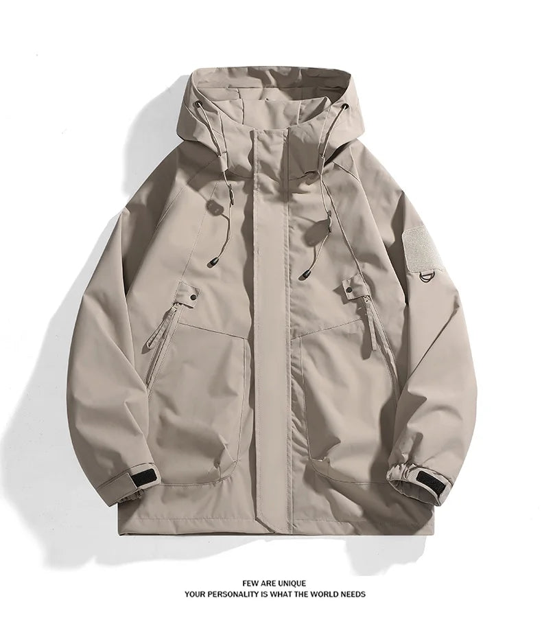 Veste Imperméable Unisexe CHRLCK – Coupe-Vent Respirante et Séchage Rapide pour Randonnée, Pêche et Camping - BLACKBEARD OUTDOOR INDUSTRIES