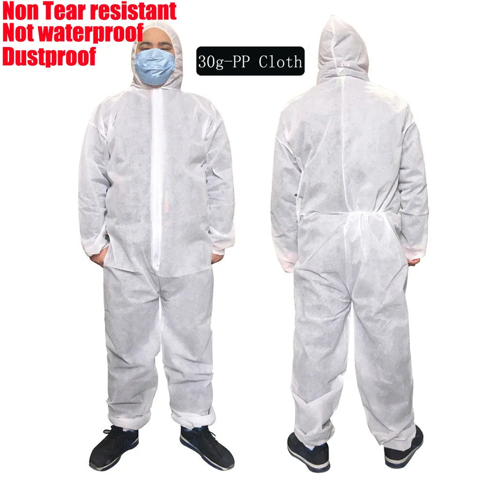 Combinaison de Protection Anti-Poussière Jetable - Vêtement de Sécurité Respirant pour Travaux, Peinture, et Isolation Sanitaire BLACKBEARD OUTDOOR INDUSTRIES