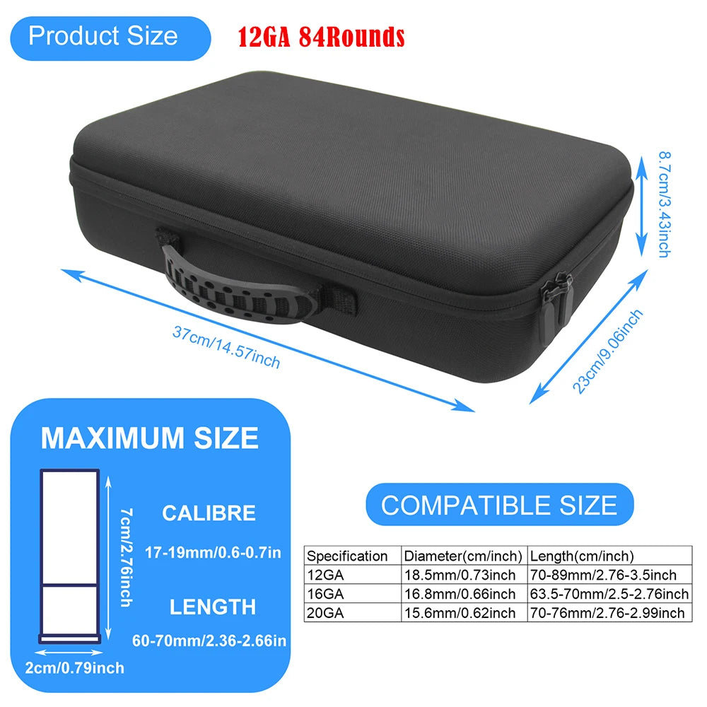 Boîte de Rangement Munitions Tactique – .22LR, 9mm, .223/5.56, 12GA - BLACKBEARD OUTDOOR INDUSTRIES