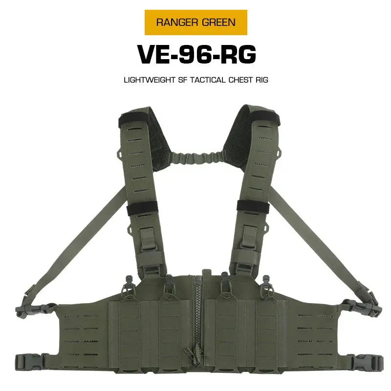 Chest Rig Tactique SF Léger – Libération Rapide avec Système MOLLE Ma boutique