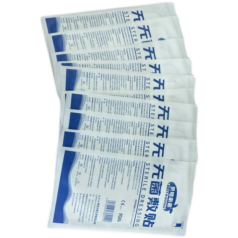 40Pcs Pansements Médicaux Respirants Adhésifs – Bandages pour Soins de Plaies Chirurgicales et Urgences BLACKBEARD OUTDOOR INDUSTRIES