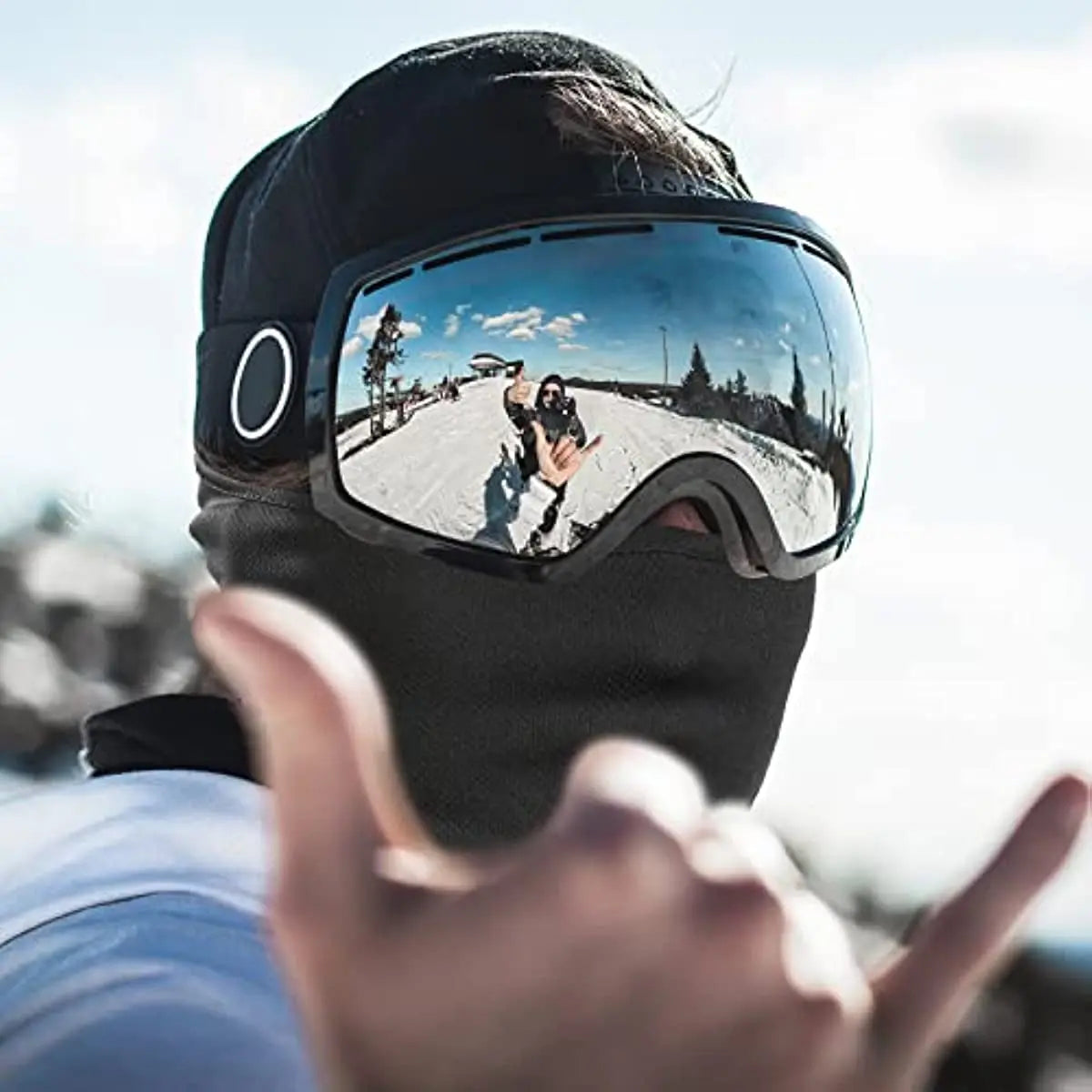 Masque Balaclava pour le Visage – Masque Ski Unisexe pour Hommes et Femmes, Protection Complète du Visage et du Cou, Idéal pour Sports, Moto, Course et Temps Froid - BLACKBEARD OUTDOOR INDUSTRIES