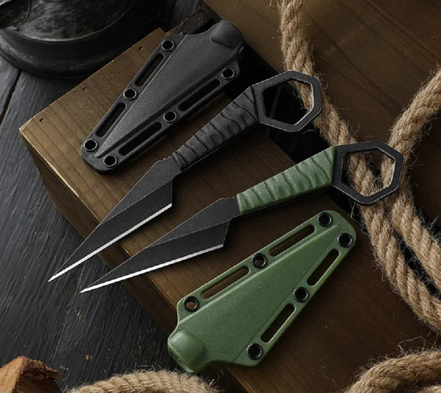 Mini Couteau de Cou Portable – Couteau d’EDC Multifonction Outdoor pour Autodéfense - BLACKBEARD OUTDOOR INDUSTRIES