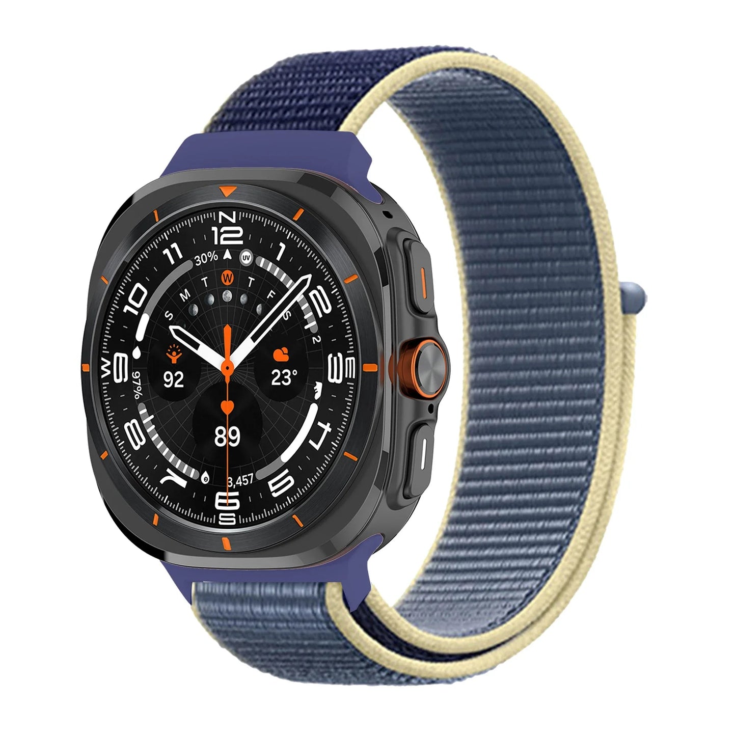 Bracelet en Nylon pour Samsung Galaxy Watch Ultra 47mm – Confortable et Respirant BLACKBEARD OUTDOOR INDUSTRIES