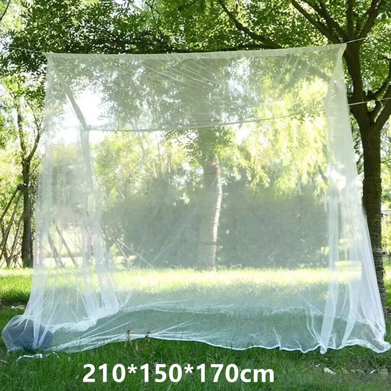 Moustiquaire de Camping - Tente Anti-Insectes pour Intérieur et Extérieur, Répulsif Naturel, avec 4 Coins et Corde pour Suspensions (Coucher, Voyage, Camping) - BLACKBEARD OUTDOOR INDUSTRIES
