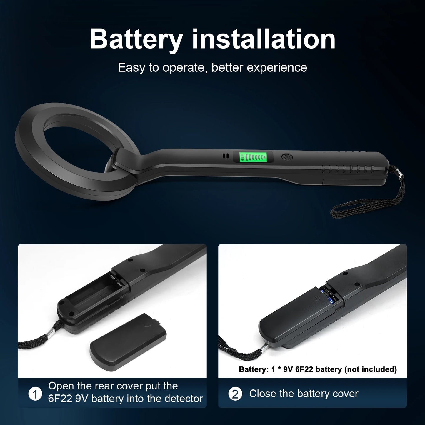 Détecteur de Métaux Portable Étanche IP66 pour Plongée et Recherche de Trésor BLACKBEARD OUTDOOR INDUSTRIES