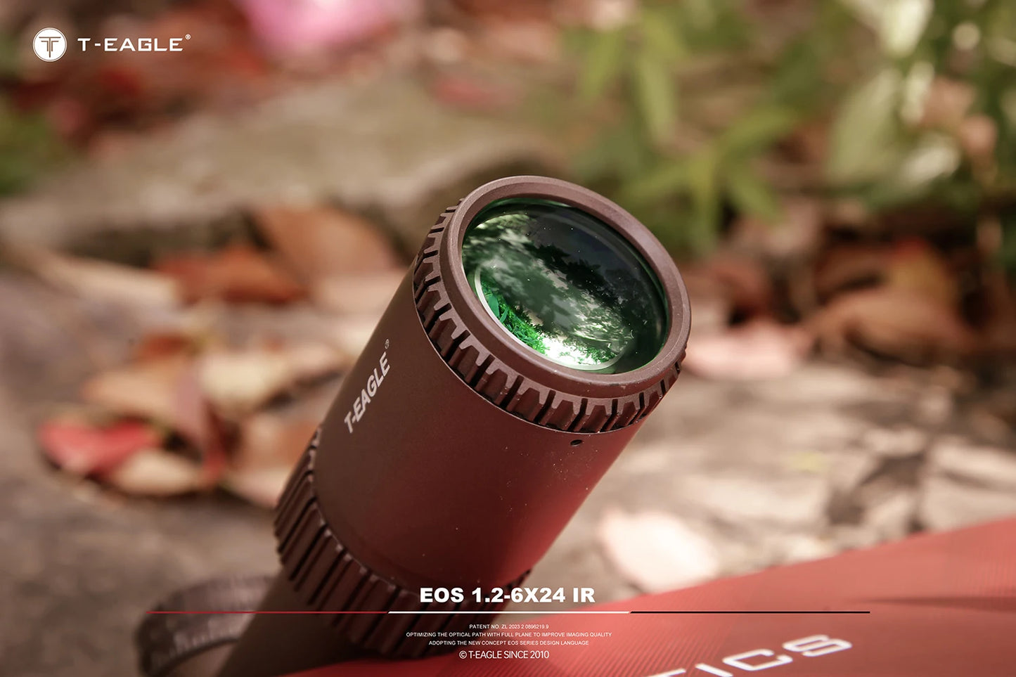 T-EAGLE EOS 1.2-6x24 IR - Lunette de Précision Tactique pour Fusil de Chasse avec Réticule Illuminé, Viseur Collimateur et Support Picatinny - BLACKBEARD OUTDOOR INDUSTRIES