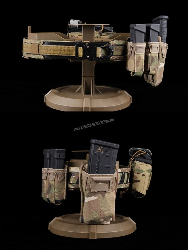Ceinture Tactique Magnétique EDC - Ceinture de Combat à Libération Rapide pour Airsoft, CCW, Chasse et Utilisation Extérieure BLACKBEARD OUTDOOR INDUSTRIES