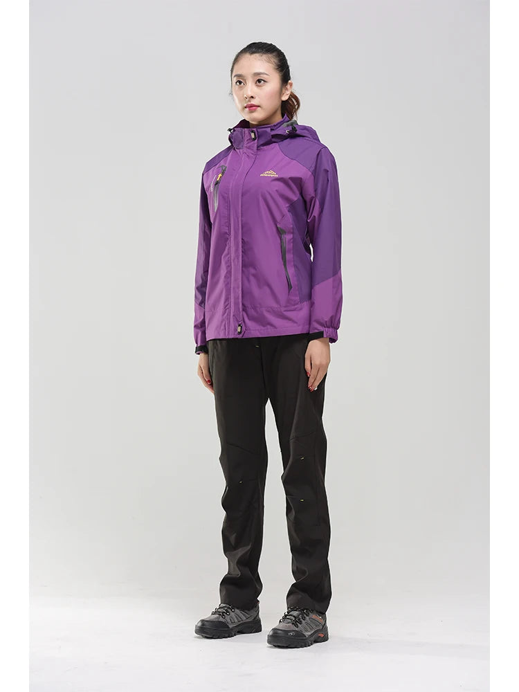 Ensemble Veste & Pantalon de Randonnée Femme TRVLWEGO | Imperméable 20000MM | Coupe-Vent | Outdoor Camping Trekking - BLACKBEARD OUTDOOR INDUSTRIES