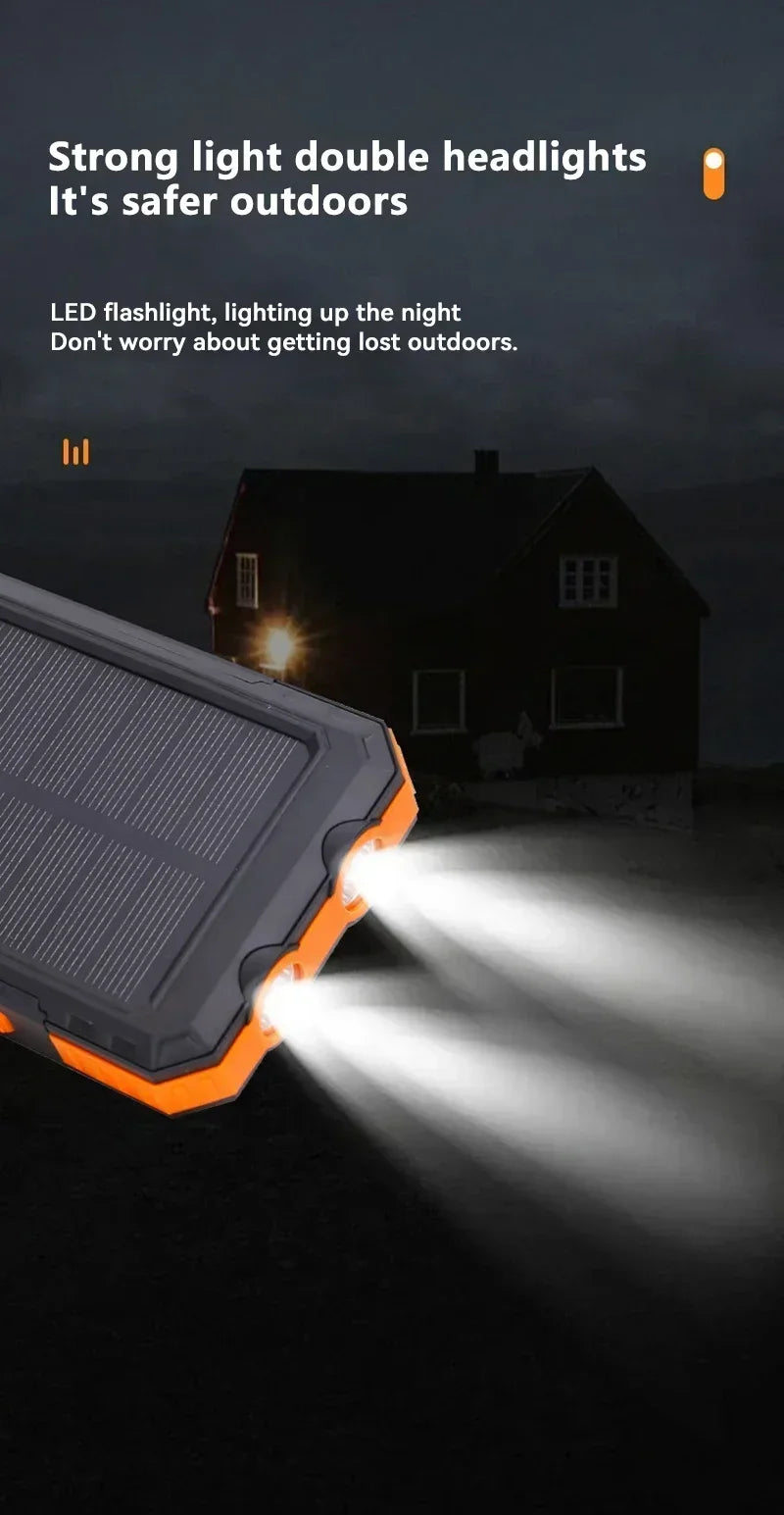 Batterie Externe Solaire 200000mAh – Chargeur Portable Ultra Haute Capacité - BLACKBEARD OUTDOOR INDUSTRIES