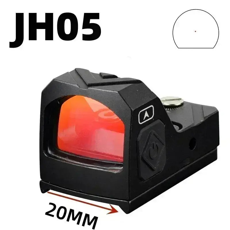 Viseur Tactique HD à Point Rouge Ajustable – Lentille Optique pour Fusil, Suivi Facile, Accessoire de Chasse et Tir Sportif Ma boutique