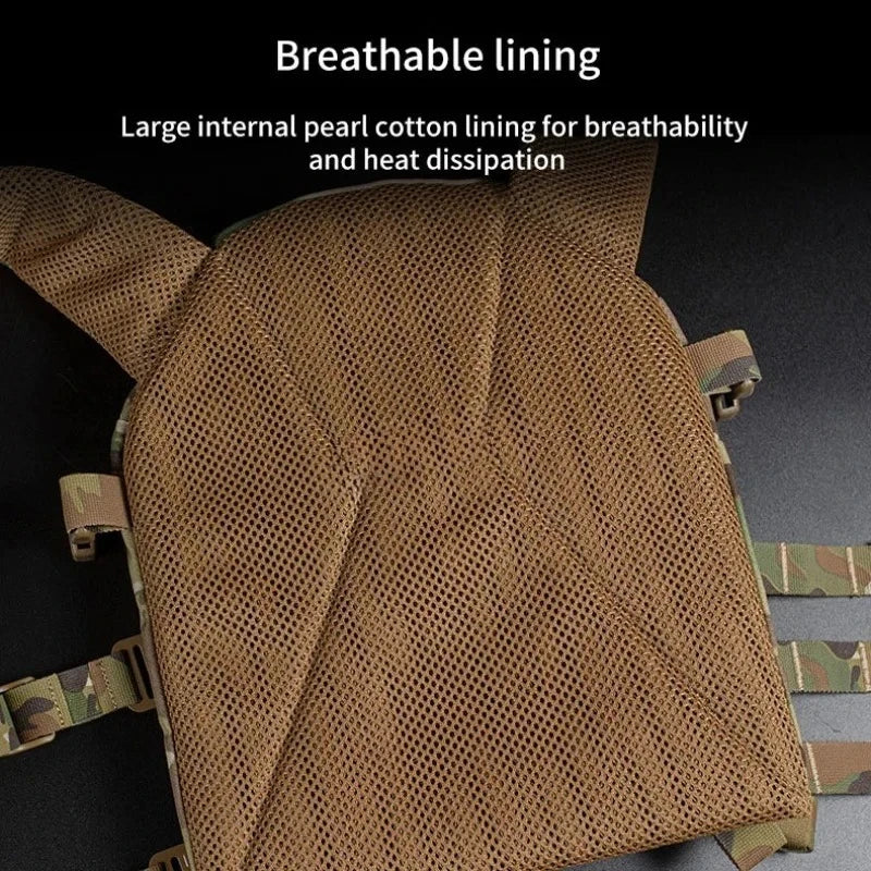 Gilet Tactique MOLLE K19 3.0 – Porte-Plates pour Chasse, Airsoft et Combat avec Système de Libération Rapide et Ceinture Ajustable – Armure de Corps - BLACKBEARD OUTDOOR INDUSTRIES