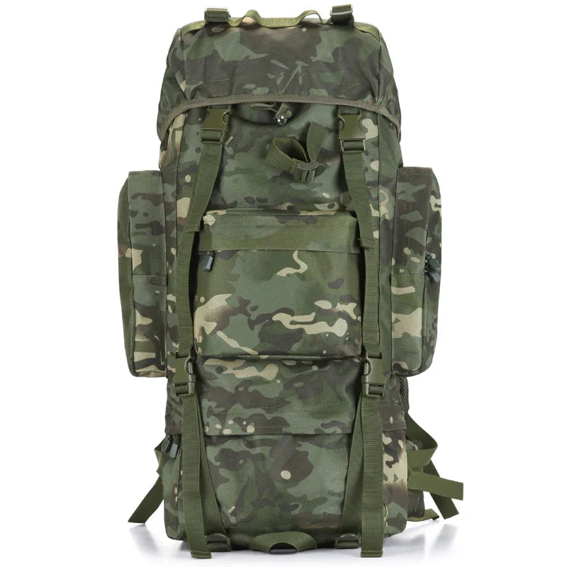 Strength Knight 70L Sac à Dos Homme – Oxford 1000D Imperméable et Renforcé - BLACKBEARD OUTDOOR INDUSTRIES