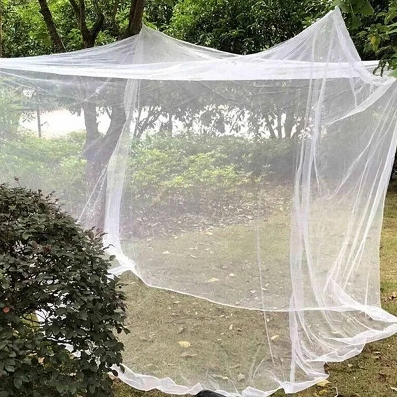 Moustiquaire de Camping - Tente Anti-Insectes pour Intérieur et Extérieur, Répulsif Naturel, avec 4 Coins et Corde pour Suspensions (Coucher, Voyage, Camping) - BLACKBEARD OUTDOOR INDUSTRIES