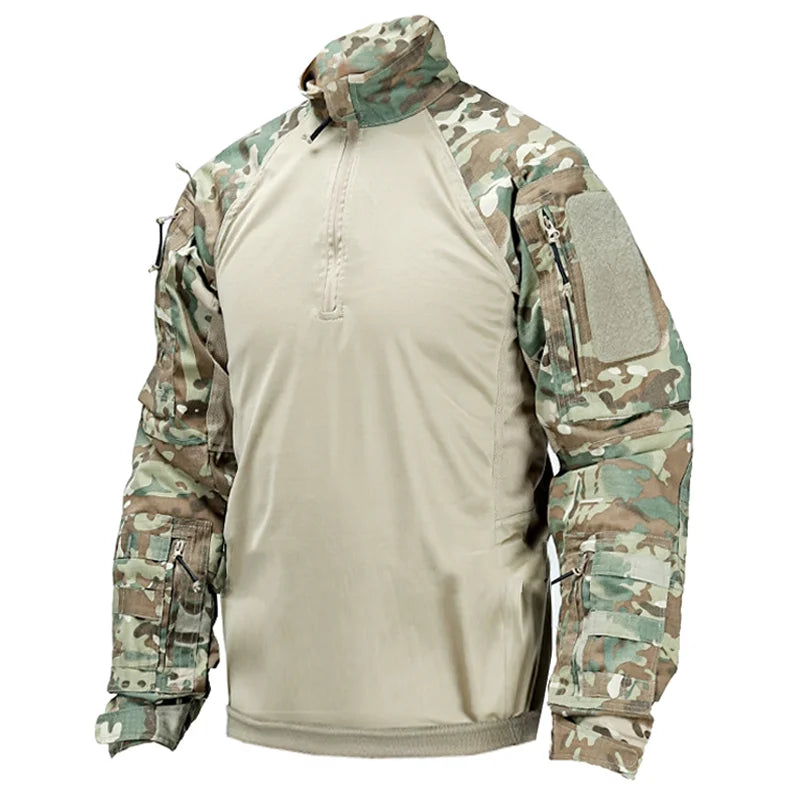 Chemise Tactique Homme Multicam – Style US Army - BLACKBEARD OUTDOOR INDUSTRIES