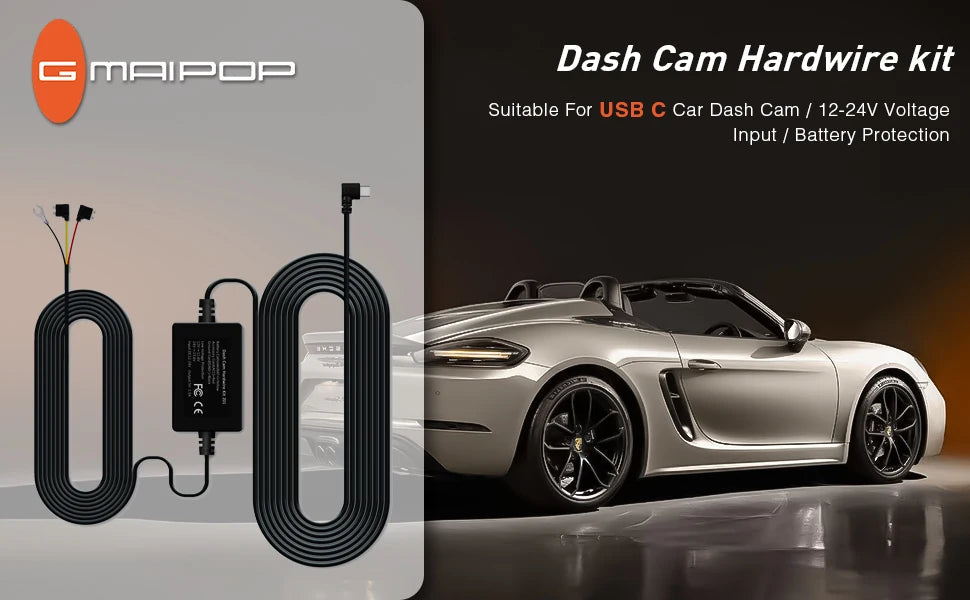 📷 Caméra Voiture 4 Canaux 1080P – GMAIPOP DVR avec Vision Nocturne, WiFi & Enregistrement 360° Ma boutique