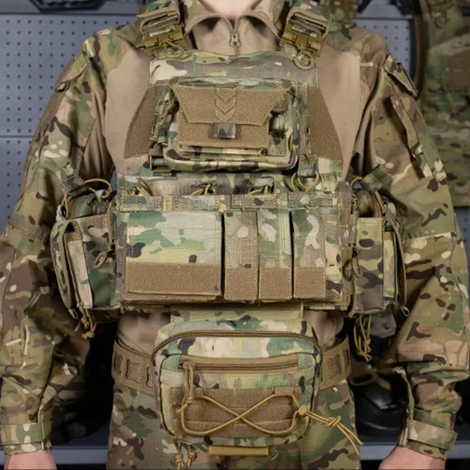 Gilet Tactique YAKEDA VT-8833TB – Plate Carrier Modulable Ma boutique