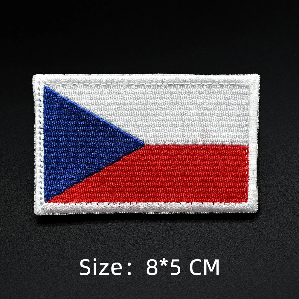 Patches Drapeaux Brodés Tactiques – international - BLACKBEARD OUTDOOR INDUSTRIES