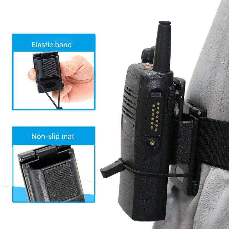 Poche pour Radio Tactique - Support Universel pour Radio à Clip Ceinture BLACKBEARD OUTDOOR INDUSTRIES