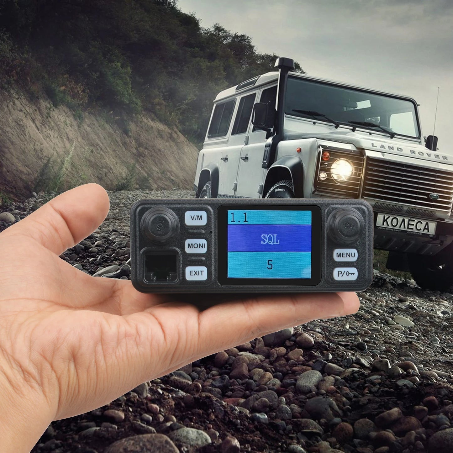 HIROYASU IC-980 Pro – Radio Mobile VHF/UHF Double Bande 25W 200 Canaux - BLACKBEARD OUTDOOR INDUSTRIES