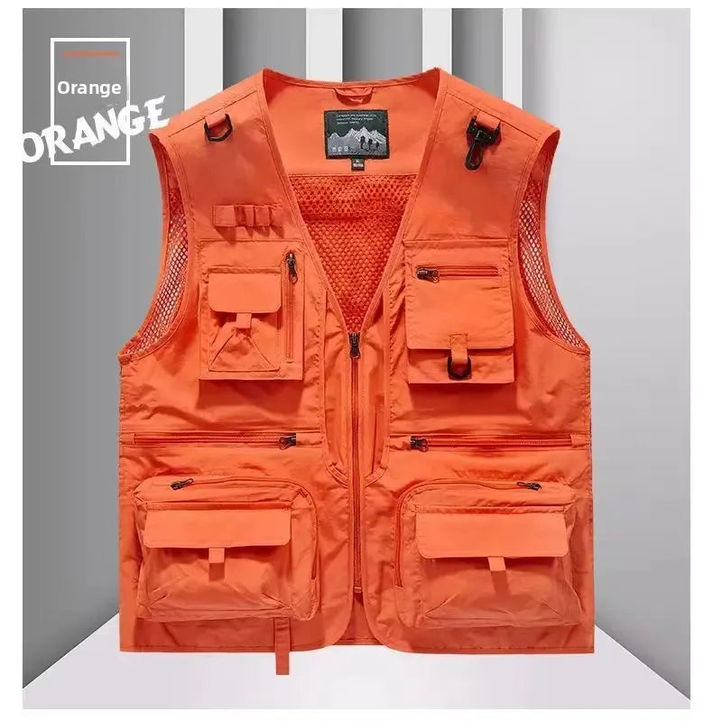 Gilet Homme Multi-Poches en Maille — Modèle 8512 - BLACKBEARD OUTDOOR INDUSTRIES