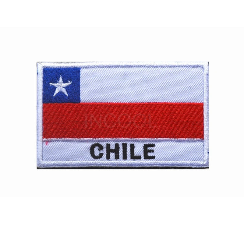 Patch Drapeaux Brodés Amérique et Caraïbes – 8×5 cm avec Velcro - BLACKBEARD OUTDOOR INDUSTRIES
