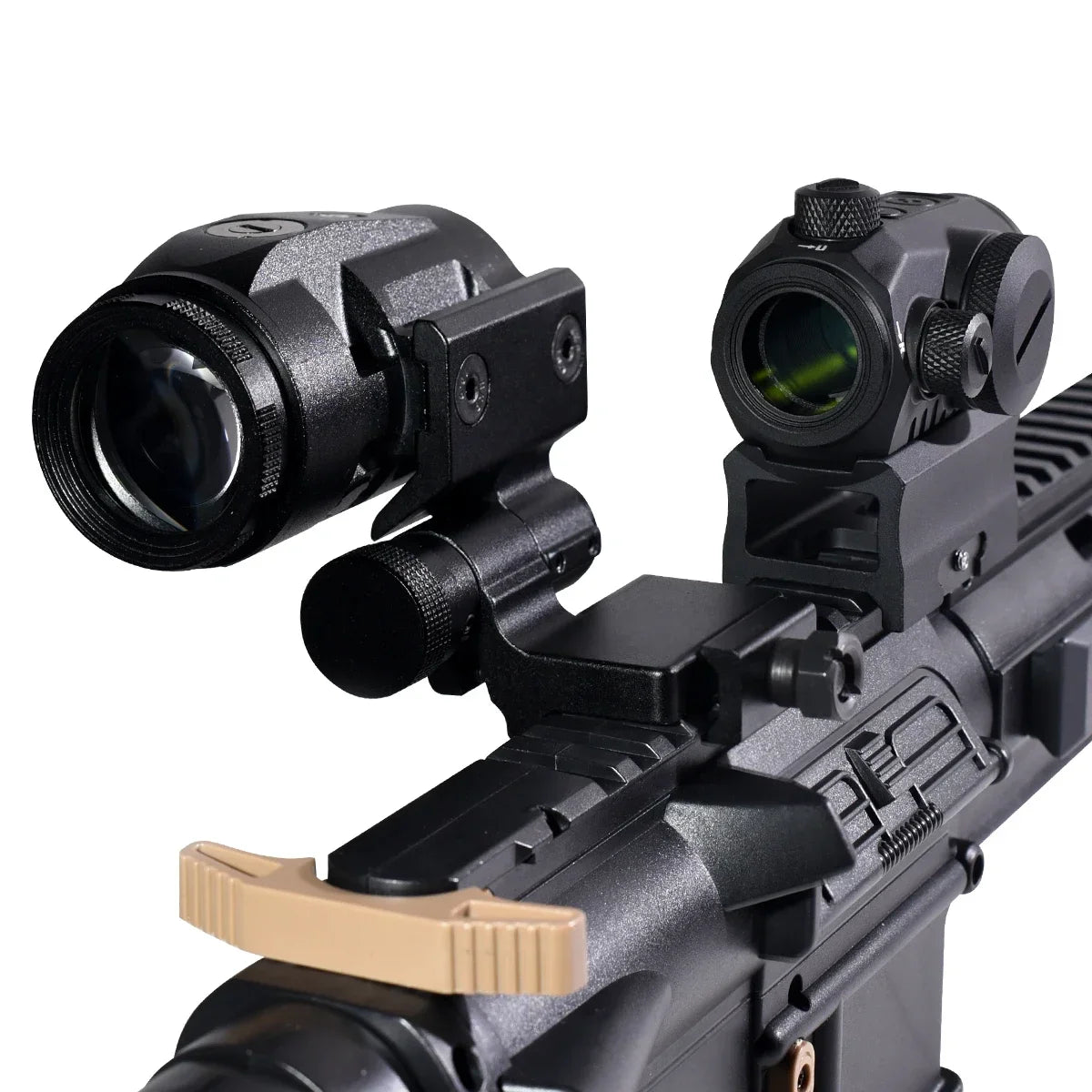 Lunette de Visée Combo Red Dot R5 + Magnifier J3 3X pour Rail 20 mm - BLACKBEARD OUTDOOR INDUSTRIES