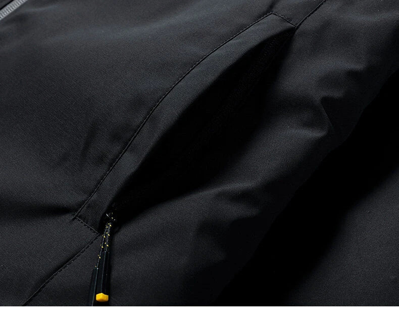 Veste Homme Hiver 2025 — Manteau Chaud Épais en Polaire Coupe Classique - BLACKBEARD OUTDOOR INDUSTRIES