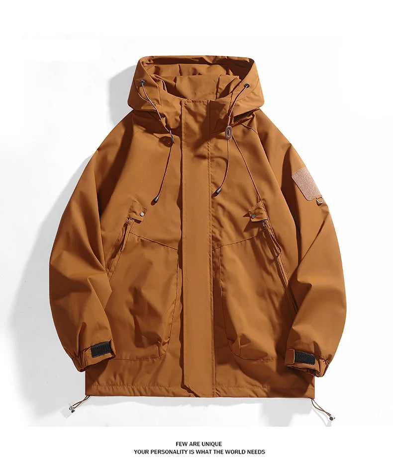 Veste Imperméable Unisexe CHRLCK – Coupe-Vent Respirante et Séchage Rapide pour Randonnée, Pêche et Camping - BLACKBEARD OUTDOOR INDUSTRIES