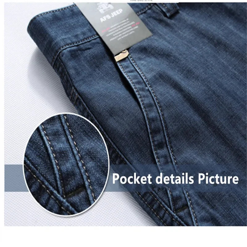 Cargo Jeans Homme Grande Taille 29-42 - Pantalon Tactique Décontracté avec Poches, Style Militaire BLACKBEARD OUTDOOR INDUSTRIES