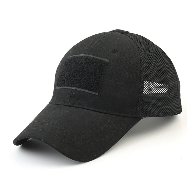 Casquette Multicam Camouflage Outdoor – Réglable, Maille Respirante – Tactique, Airsoft, Pêche, Chasse, Randonnée, Basket - BLACKBEARD OUTDOOR INDUSTRIES