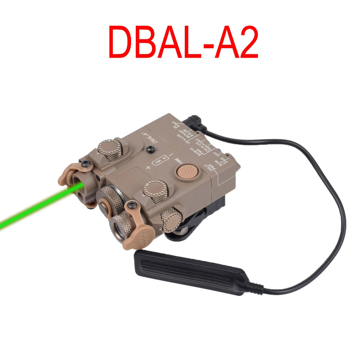 DBAL A2 PEQ15 pointeur laser rouge ou vert avec lampe LED Ma boutique