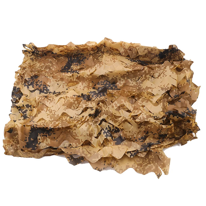Filet de Camouflage - Filet de Camouflage pour Chasse, Tente de Jardin, Awnings de Voiture, Plusieurs Couleurs (Blanc, Bleu, Vert, Noir, Jungle, Désert) - BLACKBEARD OUTDOOR INDUSTRIES