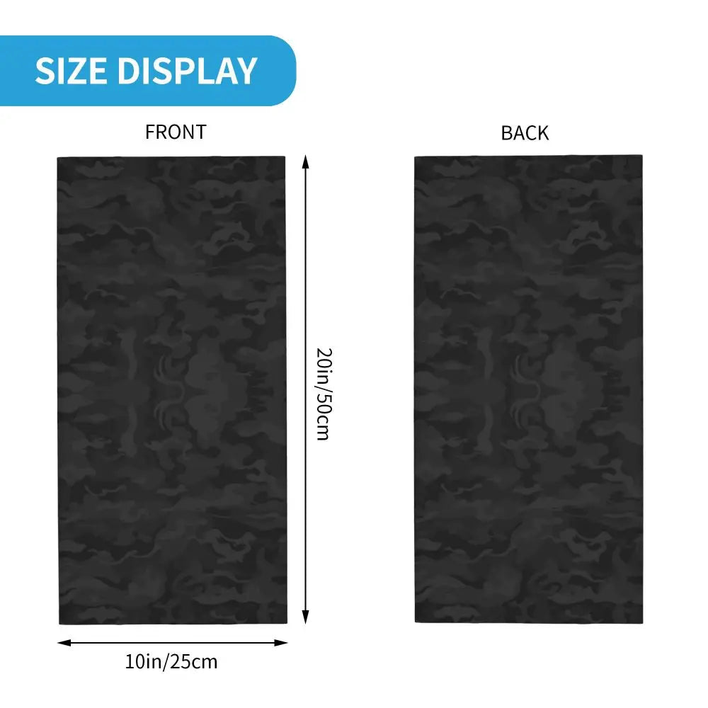Tiger Stripe Camo – Bandeau Tour de Cou Hiver Multifonction pour Hommes et Femmes | Parfait pour Randonnée, Cyclisme, Sports Outdoor et Usage Quotidien - BLACKBEARD OUTDOOR INDUSTRIES