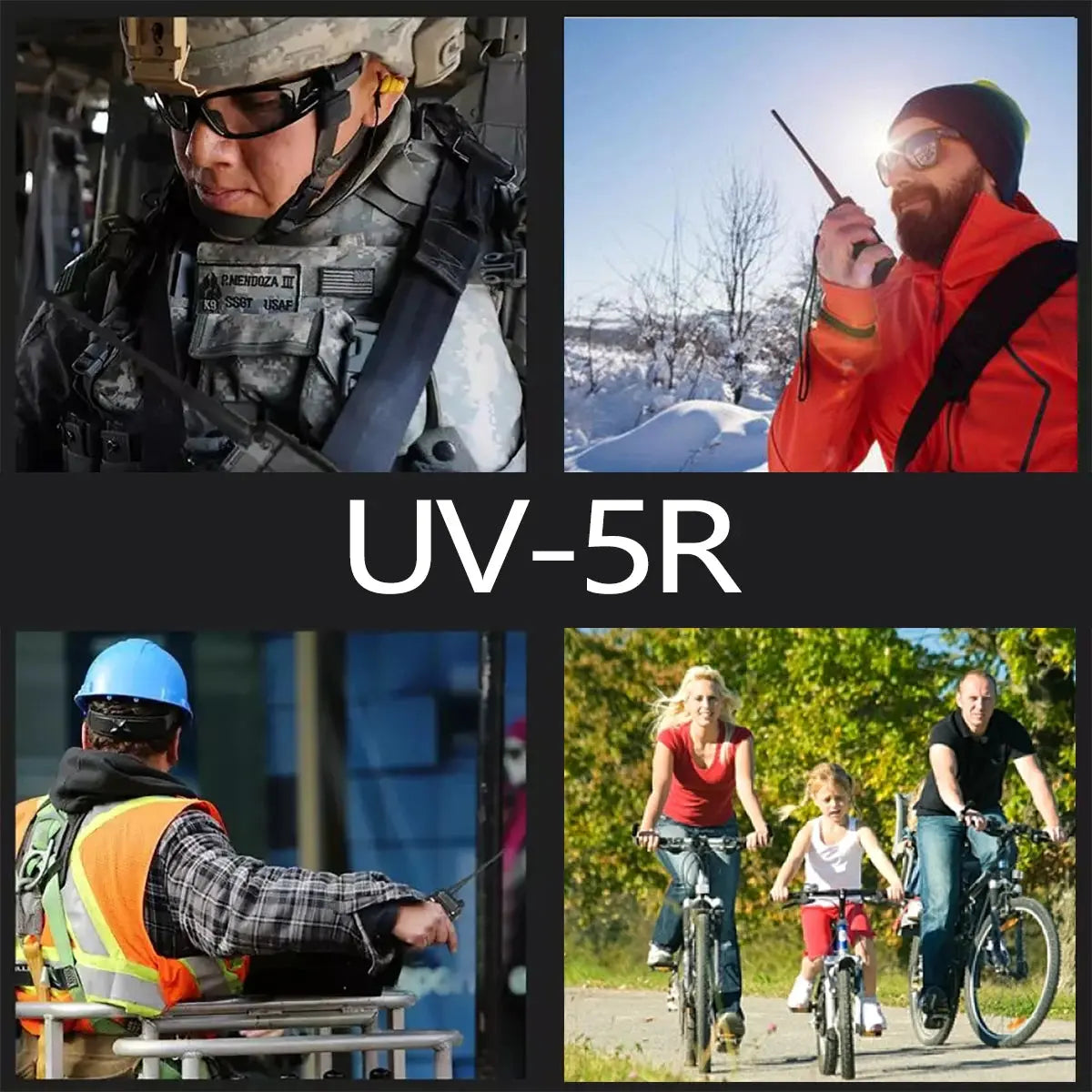 Baofeng UV-5R – Radio Bi-Bande VHF/UHF | 128 Canaux, Jusqu'à 15 km de Portée, Lampe LED et FM Ma boutique