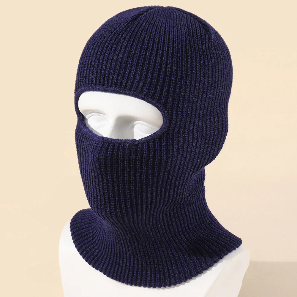 cagoule 1 trou en tricot unisexe acrylique 100 % Ma boutique