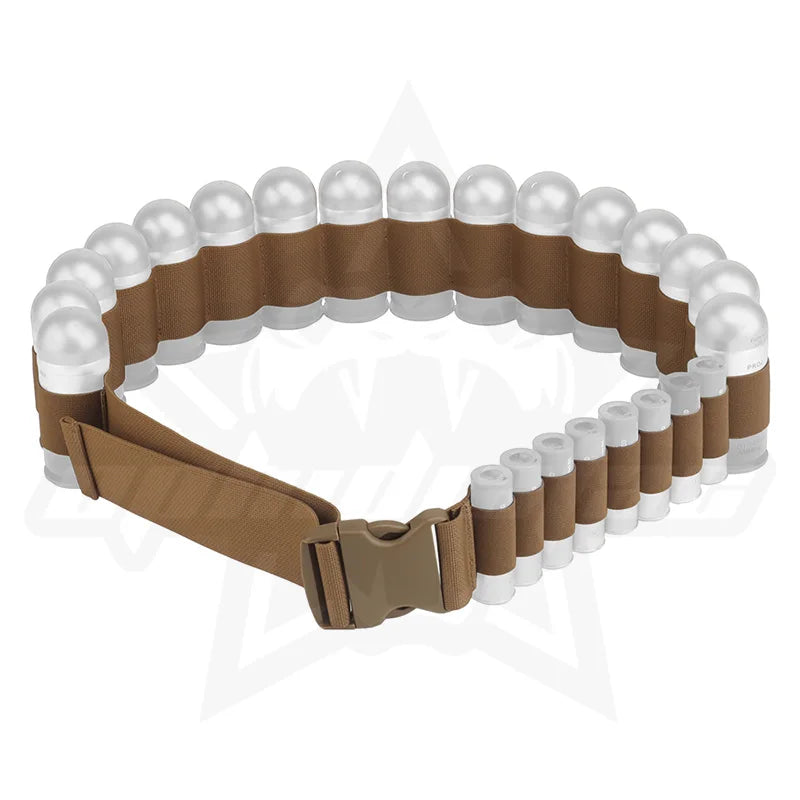 Bandoulière Tactique Ophidian 16-Round – Porte-Grenades et Cartouches de 2ga pour Chasse, Paintball et Activités Outdoor BLACKBEARD OUTDOOR INDUSTRIES