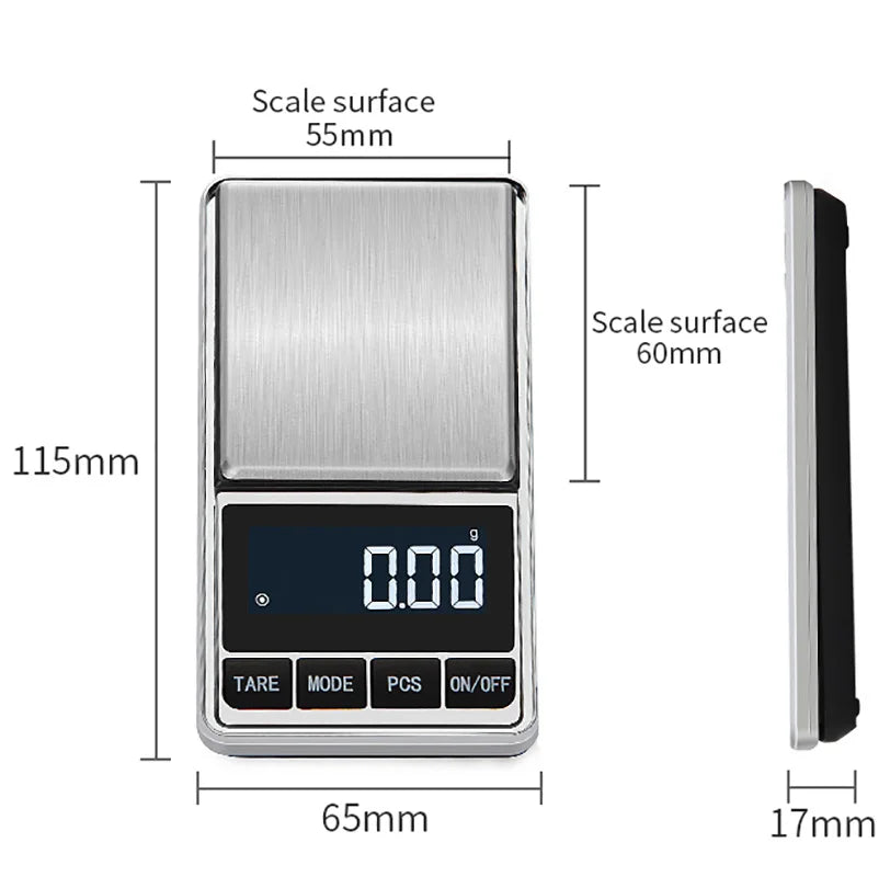 Mini Balance de Précision Numérique 0.01g - Balance Électronique de Poche pour Bijoux, Or, Cuisine & Usages Nomades Ma boutique