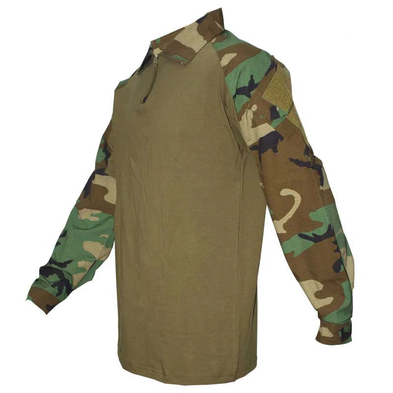 🪖 Chemise de Combat Camouflage Homme – TOMITANY Airsoft | Paintball | Randonnée | Tactique | Manches longues - BLACKBEARD OUTDOOR INDUSTRIES