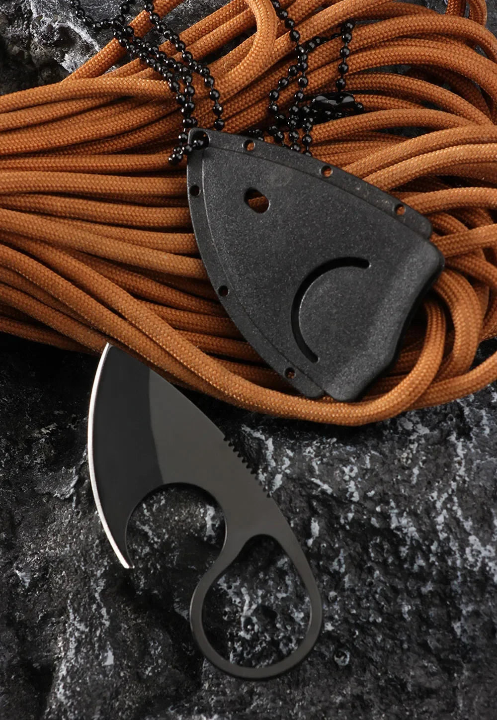 Couteau de Poche Miniature en Acier Inoxydable EDC – Outil Portable Multifonction pour Défense Personnelle, Camping et Survie - BLACKBEARD OUTDOOR INDUSTRIES