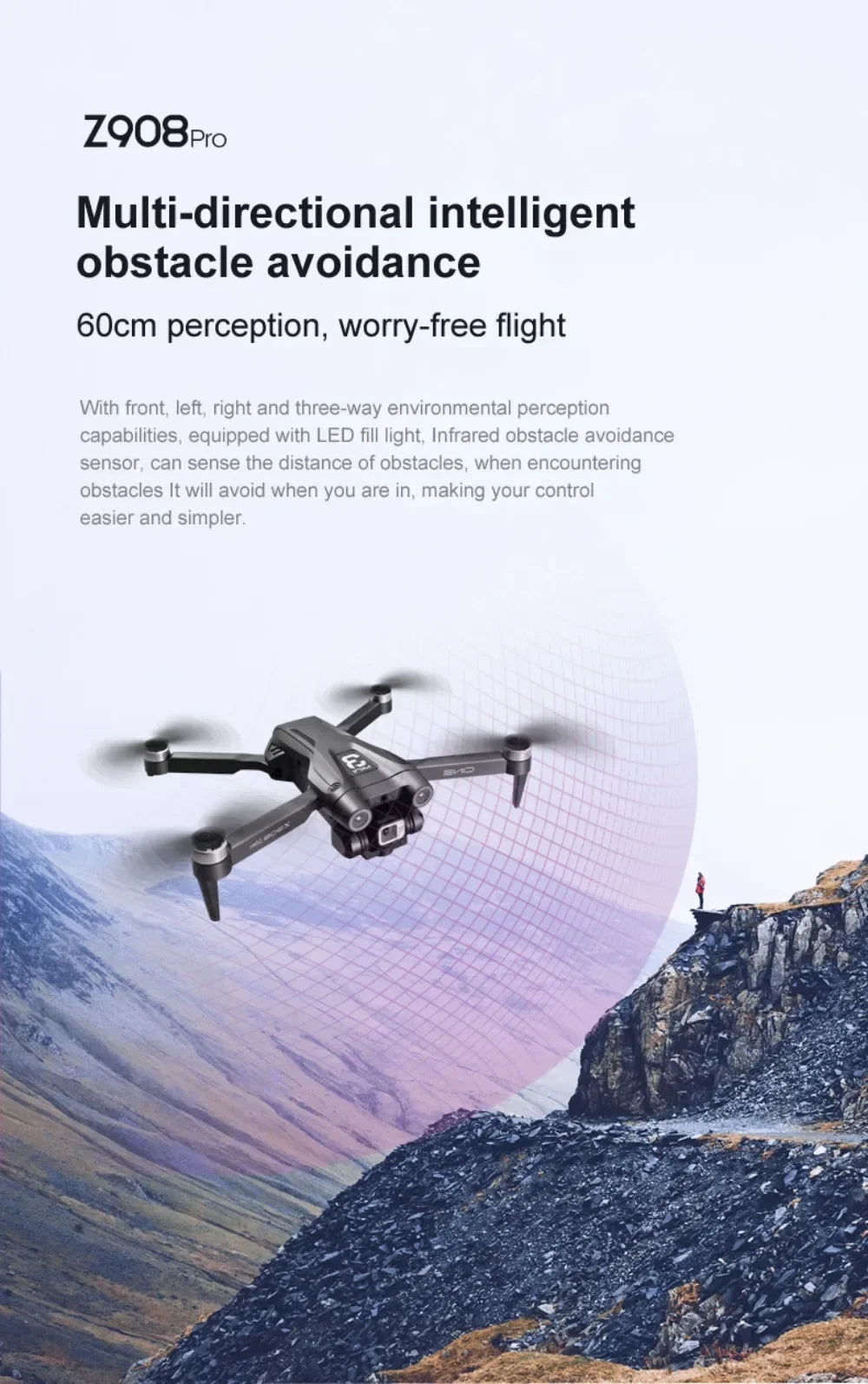 Xiaomi Mijia Z908 Pro max Drone 4K Professional HD Dual Camera 5G WIFI Ma boutique