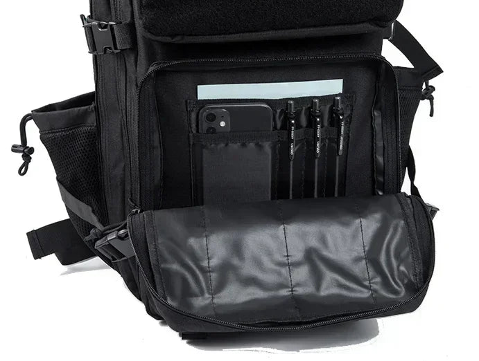 Sac à Dos Tactique 25L / 45L pour Homme et Femme – Laser Cut MOLLE, Sac Polyvalent pour Randonnée, École et Gym - BLACKBEARD OUTDOOR INDUSTRIES