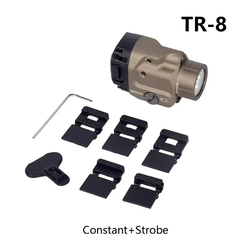 Lampe Tactique TR1 – 1000 Lumens | Stroboscope | Montage Rail 20mm | Pour GLOCK 17, Airsoft, Chasse, Tir, Sécurité Ma boutique
